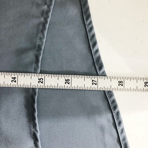 Ro & De Dusty Blue Short Sleeve Blouse |C - Picture 9 of 9